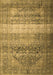 Machine Washable Persian Brown Traditional Rug, wshtr3973brn