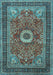 Persian Light Blue Traditional Rug, tr3974lblu