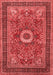 Persian Red Traditional Area Rugs