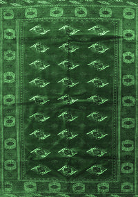 Persian Emerald Green Traditional Rug, tr3975emgrn