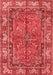 Persian Red Traditional Area Rugs