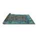 Sideview of Persian Light Blue Traditional Rug, tr3976lblu