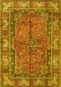 Persian Yellow Traditional Rug, tr3976yw