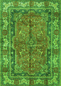 Persian Green Traditional Rug, tr3976grn