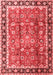 Persian Red Traditional Area Rugs