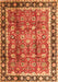 Persian Orange Traditional Rug, tr3977org