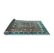 Sideview of Persian Light Blue Traditional Rug, tr3977lblu
