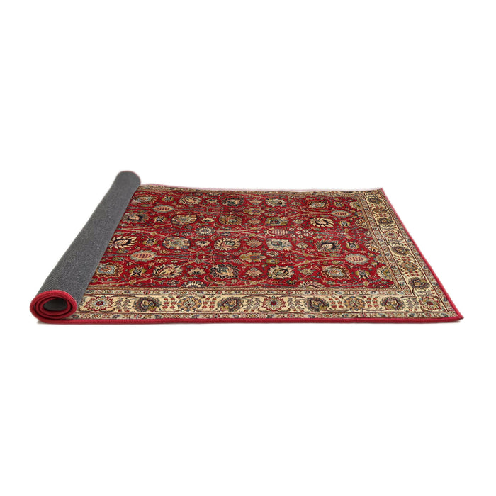 Sideview of Traditional Red Persian Rug, tr3978