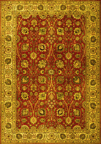 Persian Yellow Traditional Rug, tr3978yw
