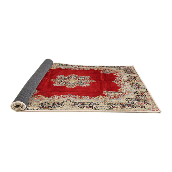 Sideview of Traditional Brown Medallion Rug, tr3979