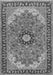 Medallion Gray Traditional Rug, tr397gry