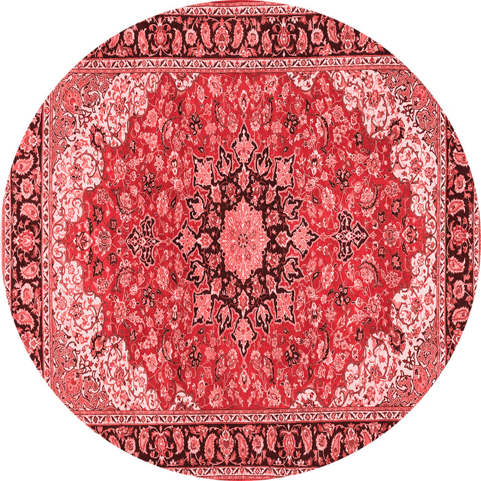 Medallion Red Traditional Rug, tr397red