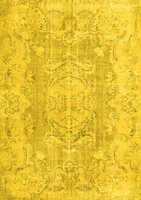 Persian Yellow Traditional Rug, tr3980yw