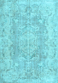 Persian Light Blue Traditional Rug, tr3980lblu