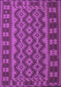 Southwestern Purple Country Rug, tr3982pur