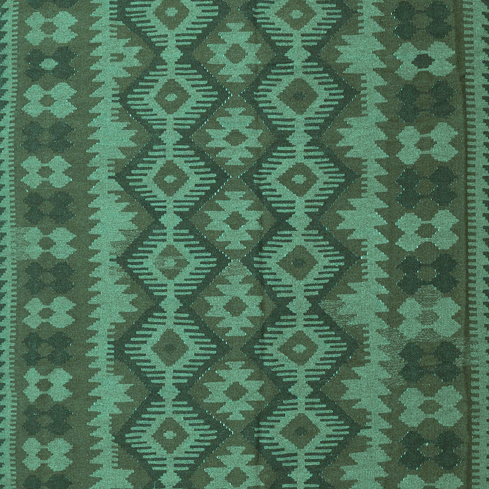 Southwestern Turquoise Country Rug, tr3982turq