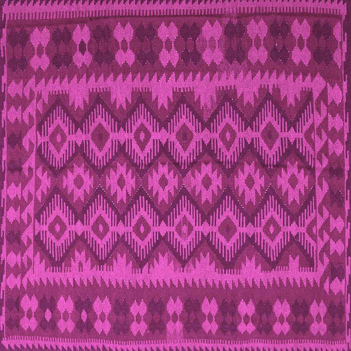 Square Southwestern Pink Country Rug, tr3982pnk