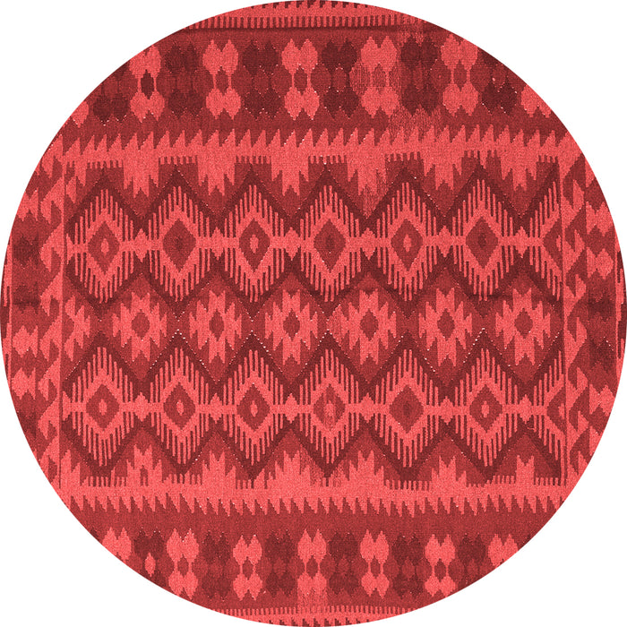 Machine Washable Southwestern Red Country Rug, wshtr3982red