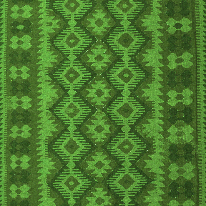 Southwestern Green Country Rug, tr3982grn