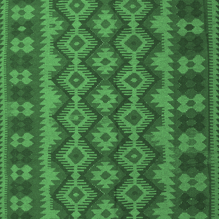 Southwestern Emerald Green Country Rug, tr3982emgrn