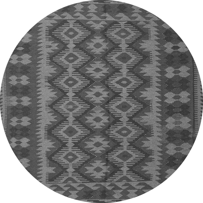 Square Southwestern Gray Country Rug, tr3982gry