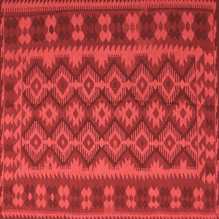 Machine Washable Southwestern Red Country Rug, wshtr3982red