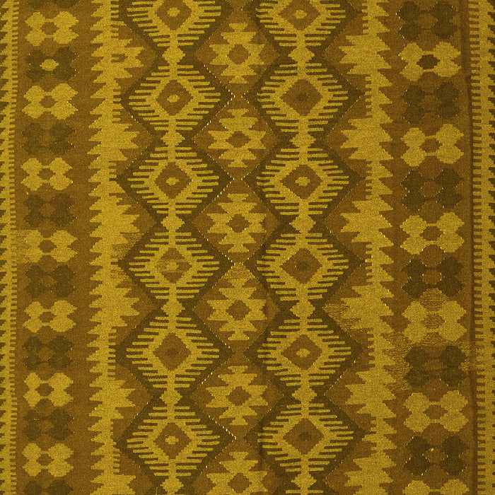 Southwestern Yellow Country Rug, tr3982yw