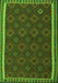 Southwestern Green Country Rug, tr3983grn