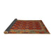 Sideview of Traditional Light Brown Southwestern Rug, tr3984