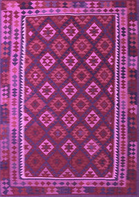 Southwestern Purple Country Rug, tr3984pur