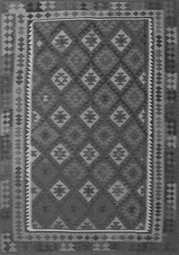 Southwestern Gray Country Rug, tr3984gry