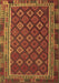 Southwestern Brown Country Rug, tr3984brn