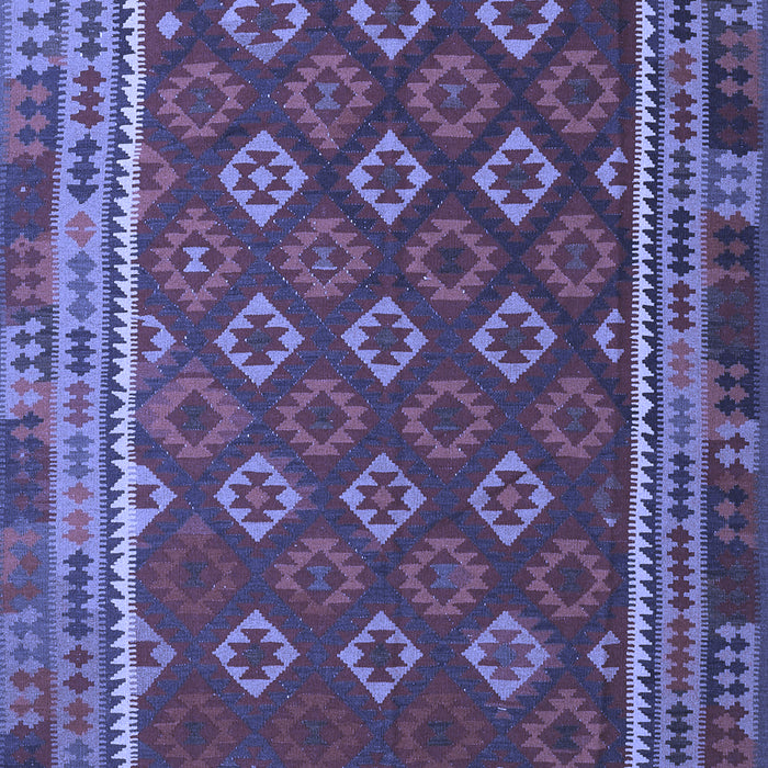 Southwestern Blue Country Rug, tr3984blu