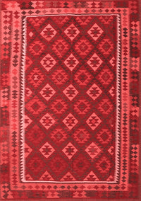 Southwestern Red Country Rug, tr3984red