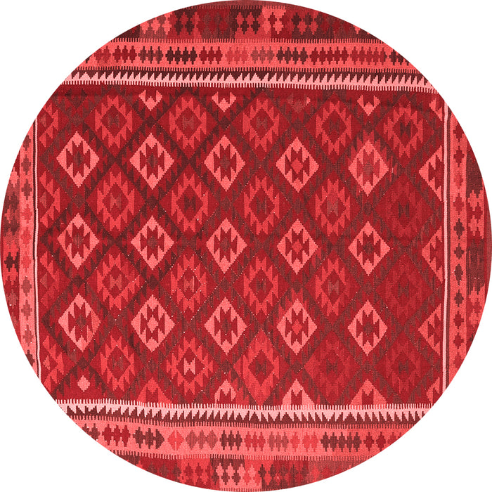 Machine Washable Southwestern Red Country Rug, wshtr3984red