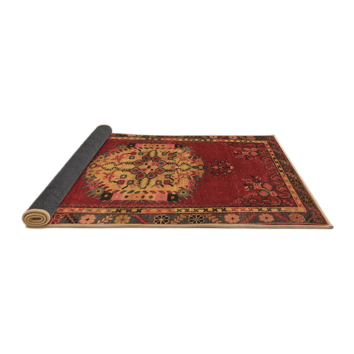 Sideview of Persian Brown Traditional Rug, tr3985brn