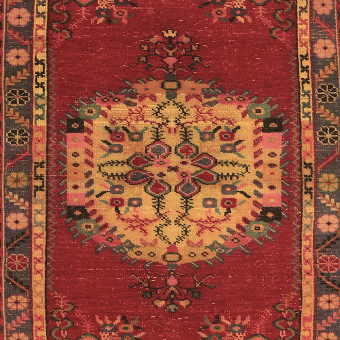 Machine Washable Persian Brown Traditional Rug, wshtr3985brn