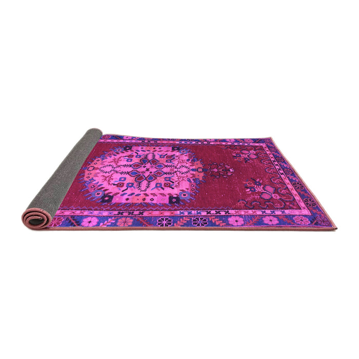 Sideview of Persian Purple Traditional Rug, tr3985pur