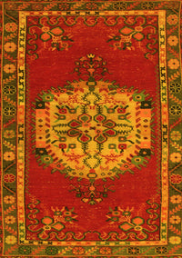 Persian Yellow Traditional Rug, tr3985yw