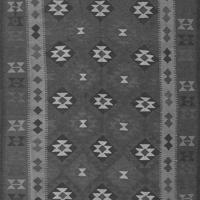 Southwestern Gray Country Rug, tr3986gry