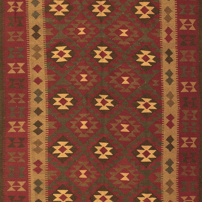 Southwestern Brown Country Rug, tr3986brn