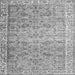 Serging Thickness of Persian Gray Traditional Rug, tr3987gry
