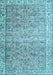 Persian Light Blue Traditional Rug, tr3987lblu