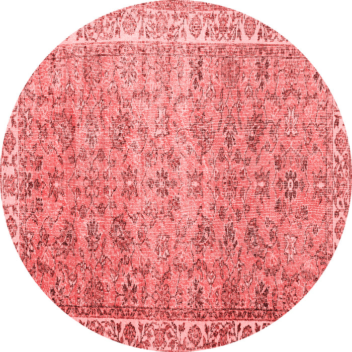 Machine Washable Persian Red Traditional Rug, wshtr3987red