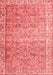 Persian Red Traditional Area Rugs