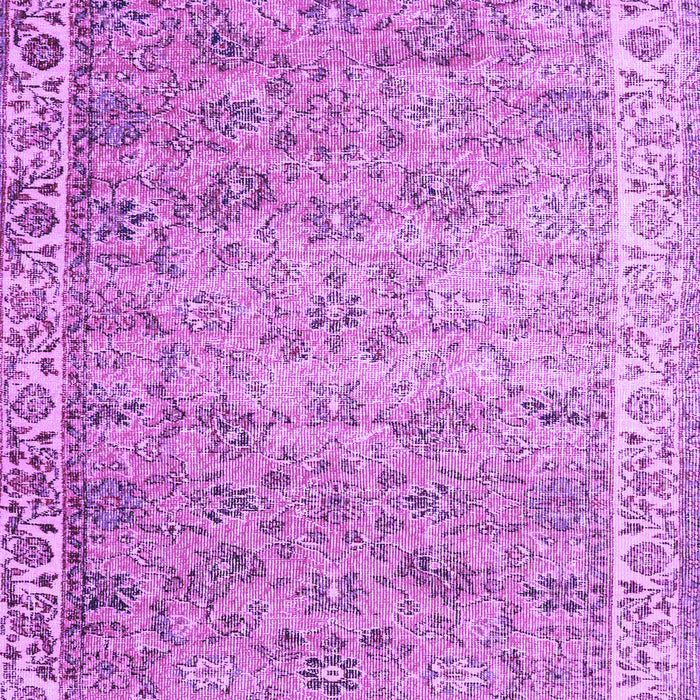 Machine Washable Persian Purple Traditional Area Rugs, wshtr3987pur