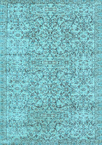 Persian Light Blue Traditional Rug, tr3988lblu