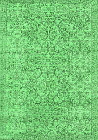 Persian Emerald Green Traditional Rug, tr3988emgrn
