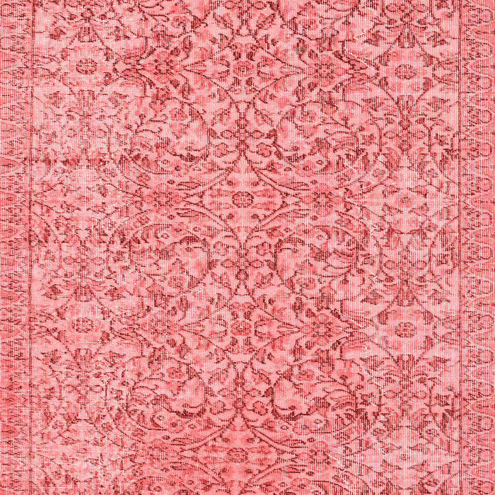 Machine Washable Persian Red Traditional Rug, wshtr3988red