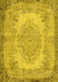 Persian Yellow Traditional Rug, tr3989yw